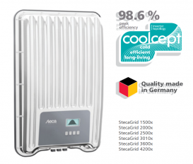 Steca Coolcept-x StecaGrid 1500x, StecaGrid 2000x, StecaGrid 2500x, StecaGrid 3010x, StecaGrid 3600x, StecaGrid 4200x (Outdoor)